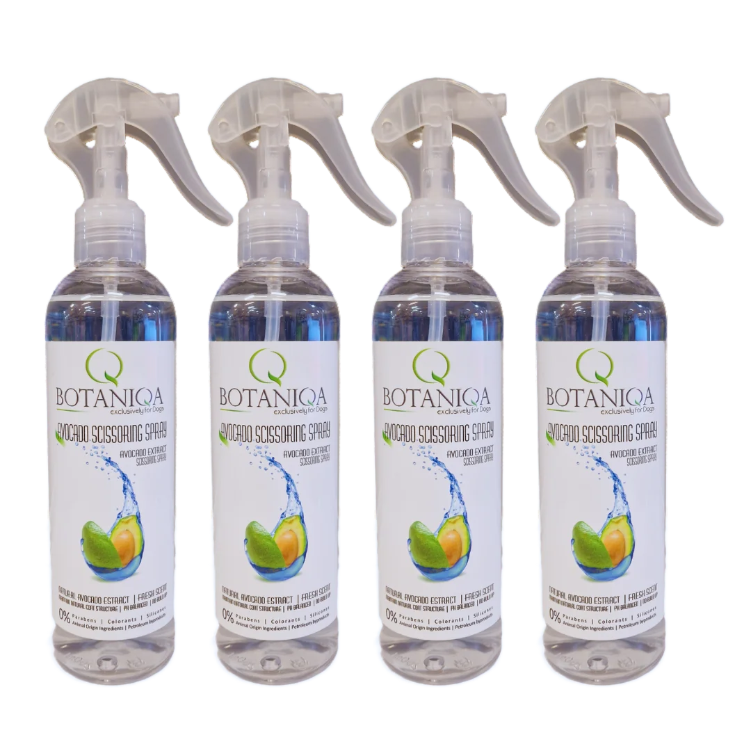 Avocado Scissoring Spray 8oz Set of 4 by Botaniqa