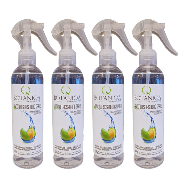 Avocado Scissoring Spray 8oz Set of 4 by Botaniqa