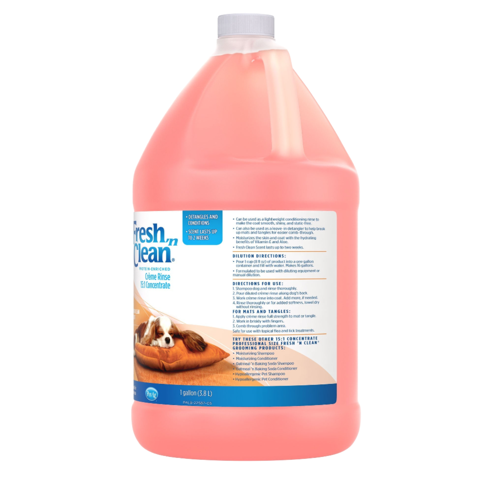 Creme Rinse Classic Fresh Scent 15:1 Concentrate Gallon by Fresh 'n Clean