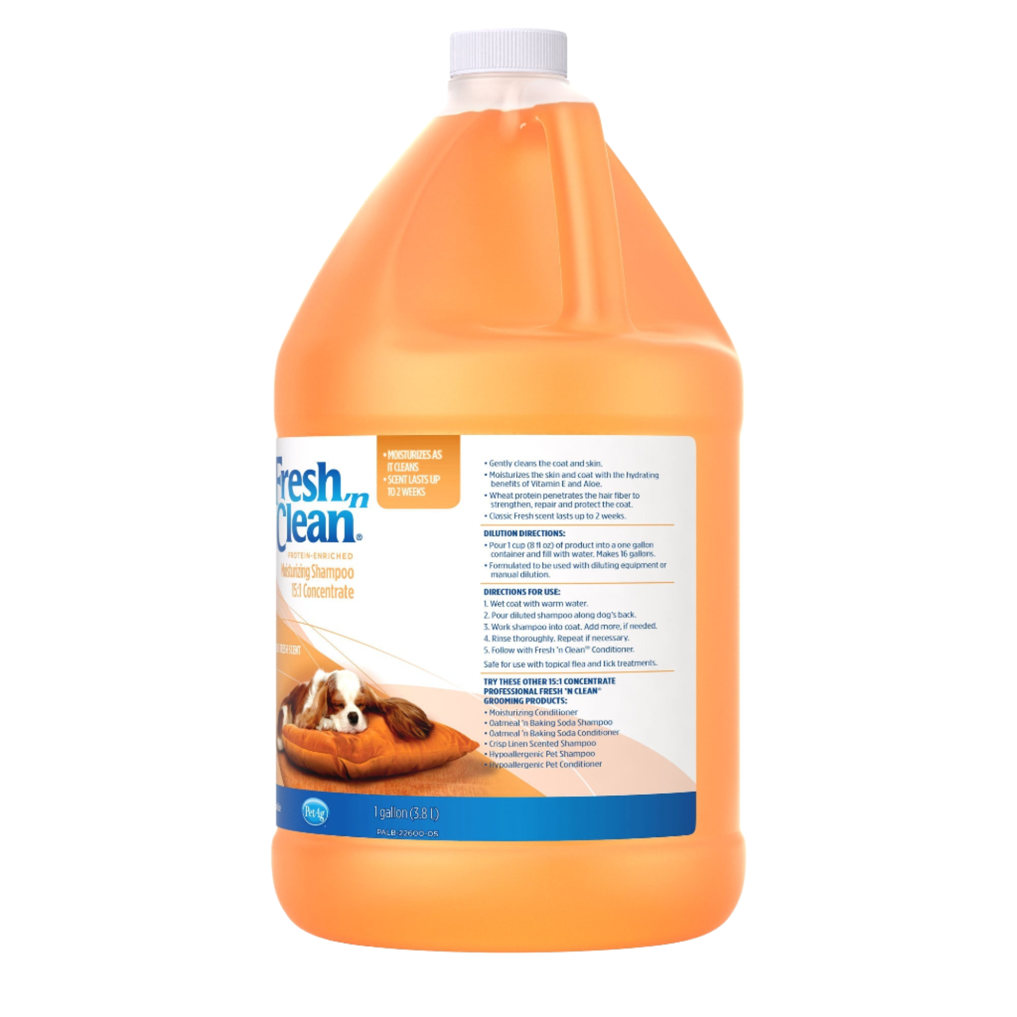 Moisturizing Shampoo Classic Fresh Scent 15:1 Concentrate Gallon by Fresh 'n Clean