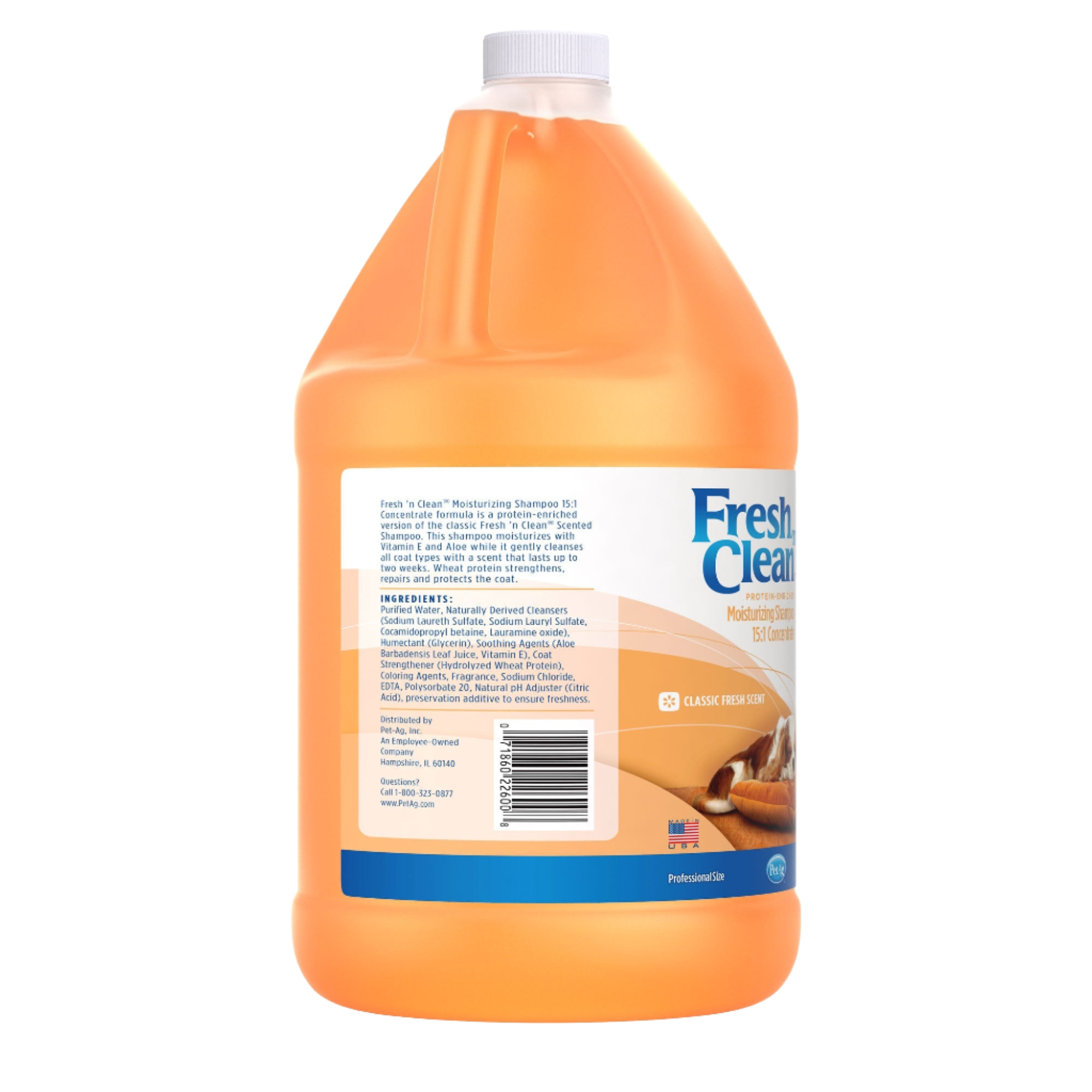 Moisturizing Shampoo Classic Fresh Scent 15:1 Concentrate Gallon by Fresh 'n Clean