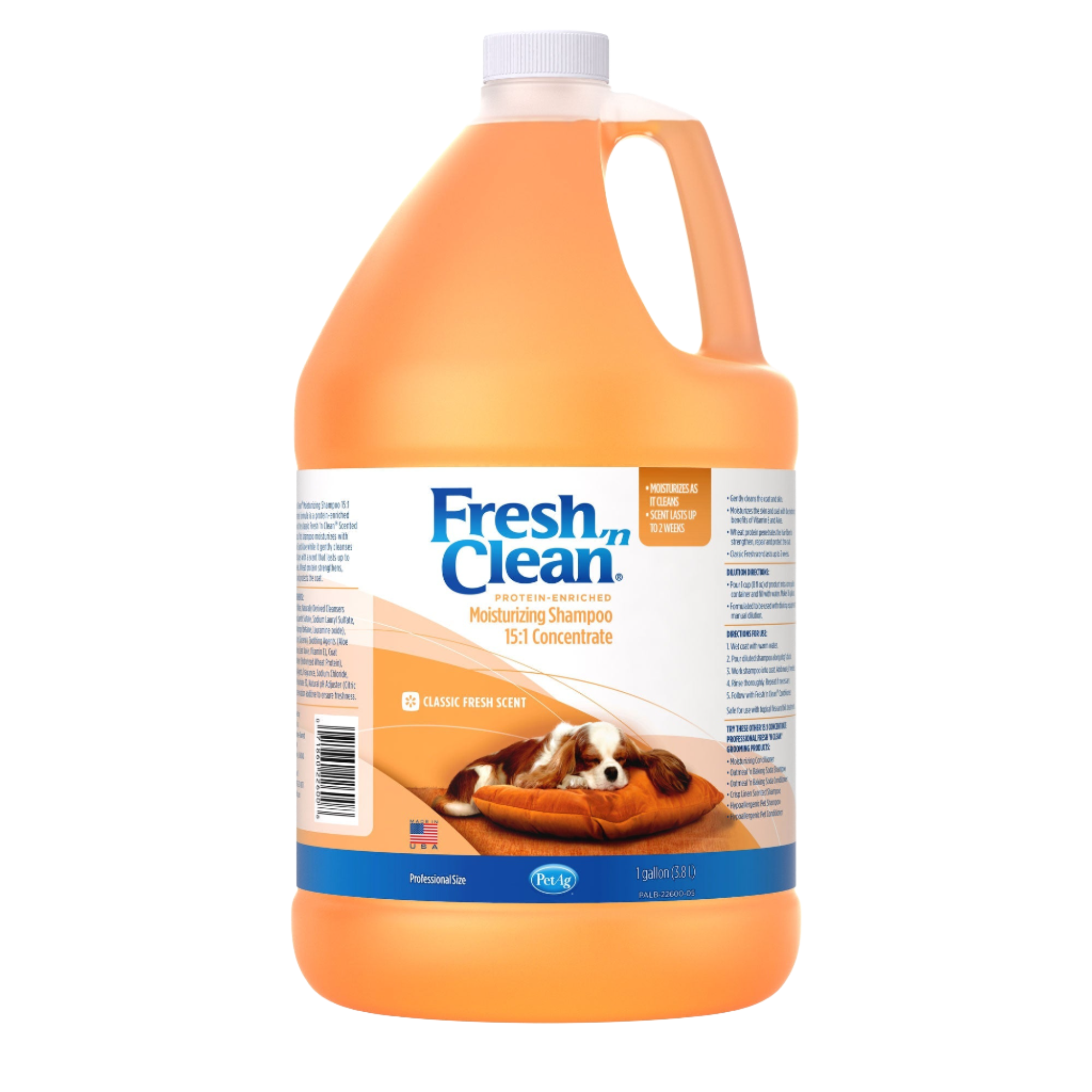 Moisturizing Shampoo Classic Fresh Scent 15:1 Concentrate Gallon by Fresh 'n Clean