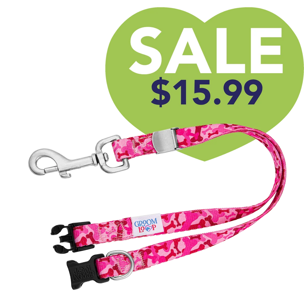 24" Polyester Loop Pink Bone Camo by Groom Loop