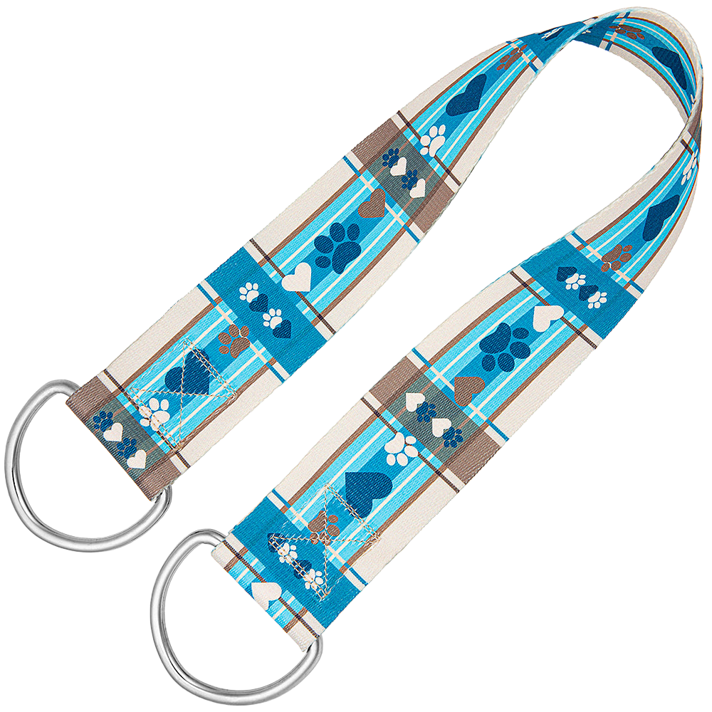 25" Belly Band Paws & Plaid by Groom Loop