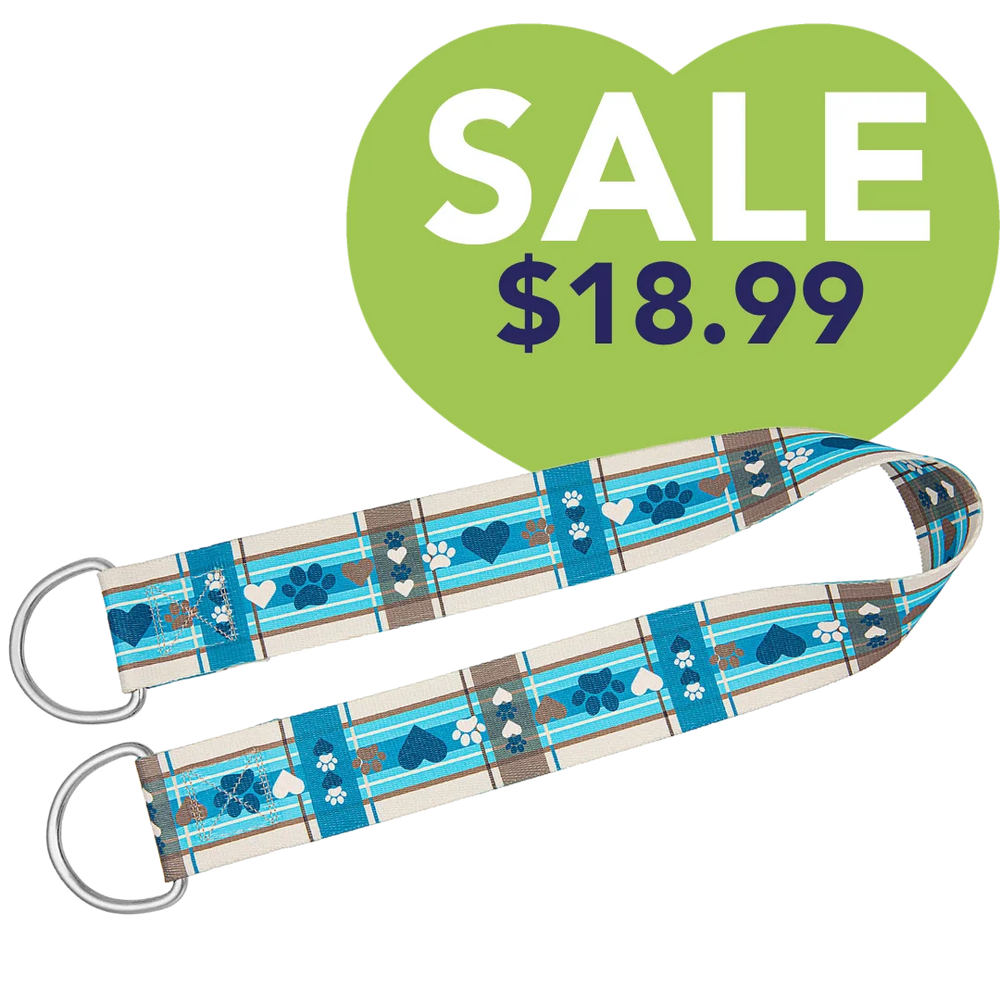32" Belly Band Paws & Plaid by Groom Loop