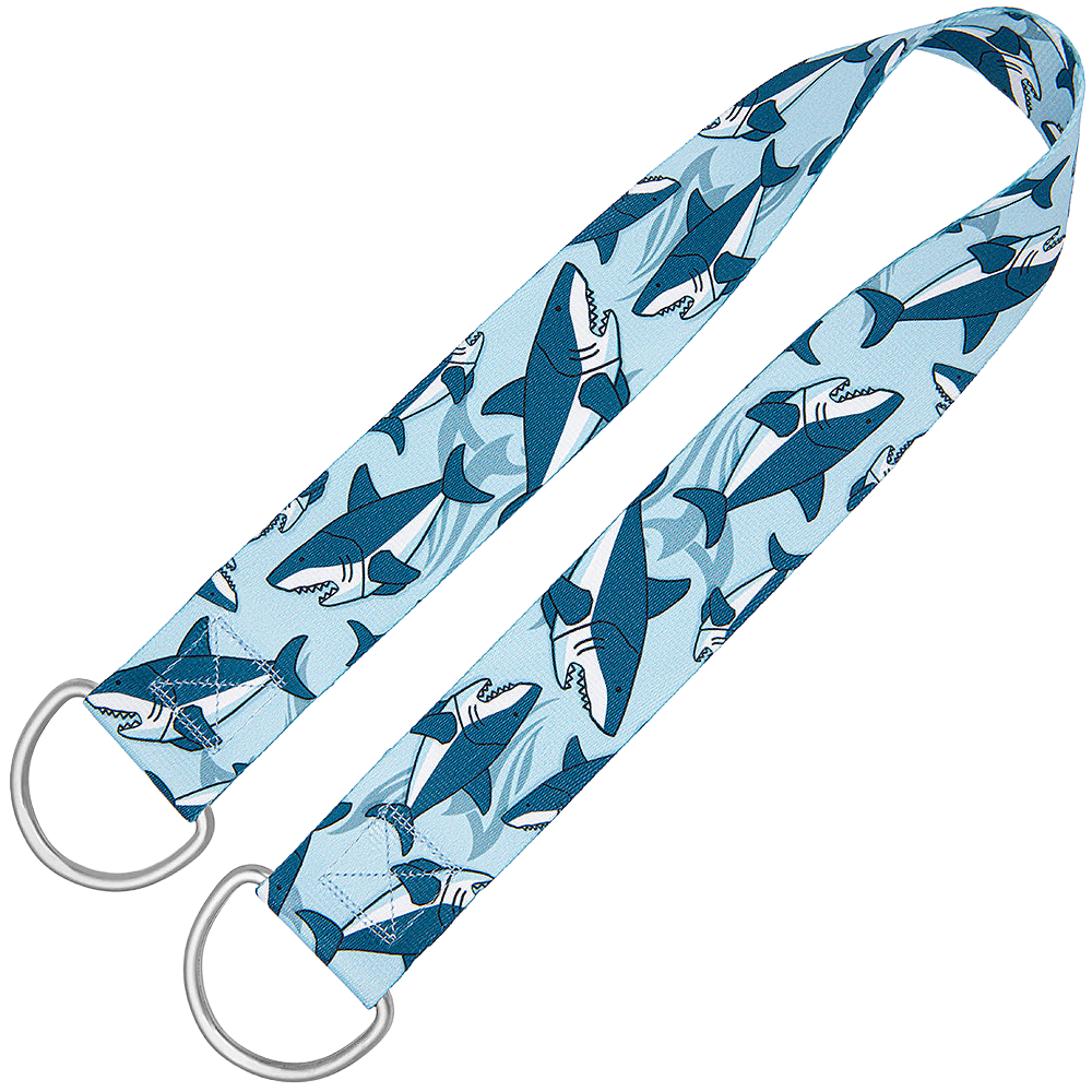 32" Belly Band Blue Shark by Groom Loop