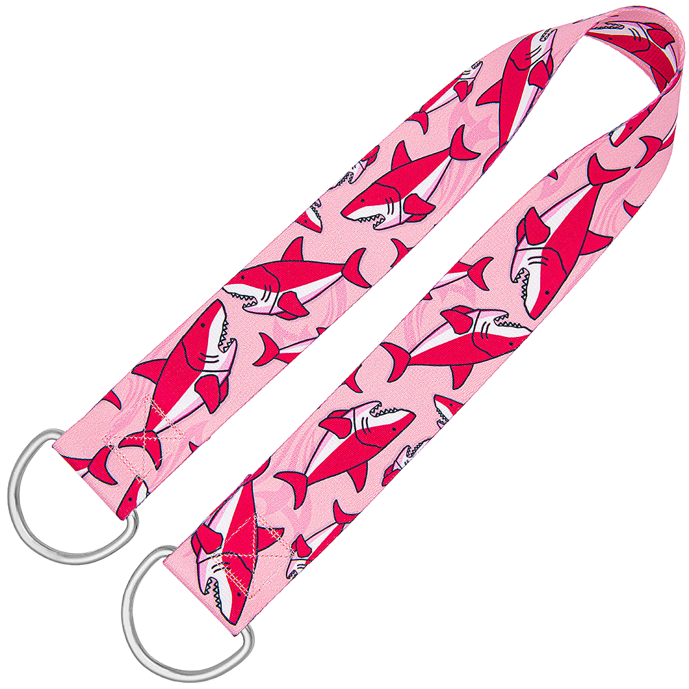 32" Belly Band Pink Shark by Groom Loop