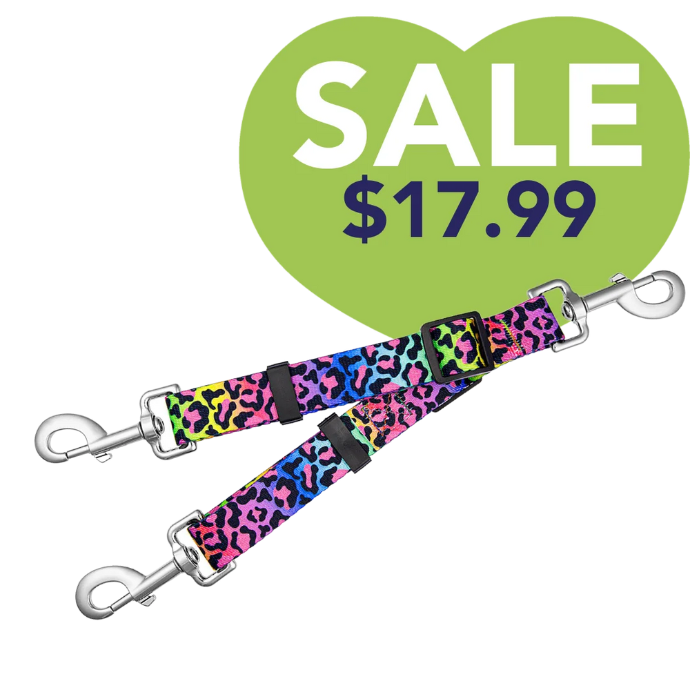 Connector Straps Neon Leopard by Groom Loop