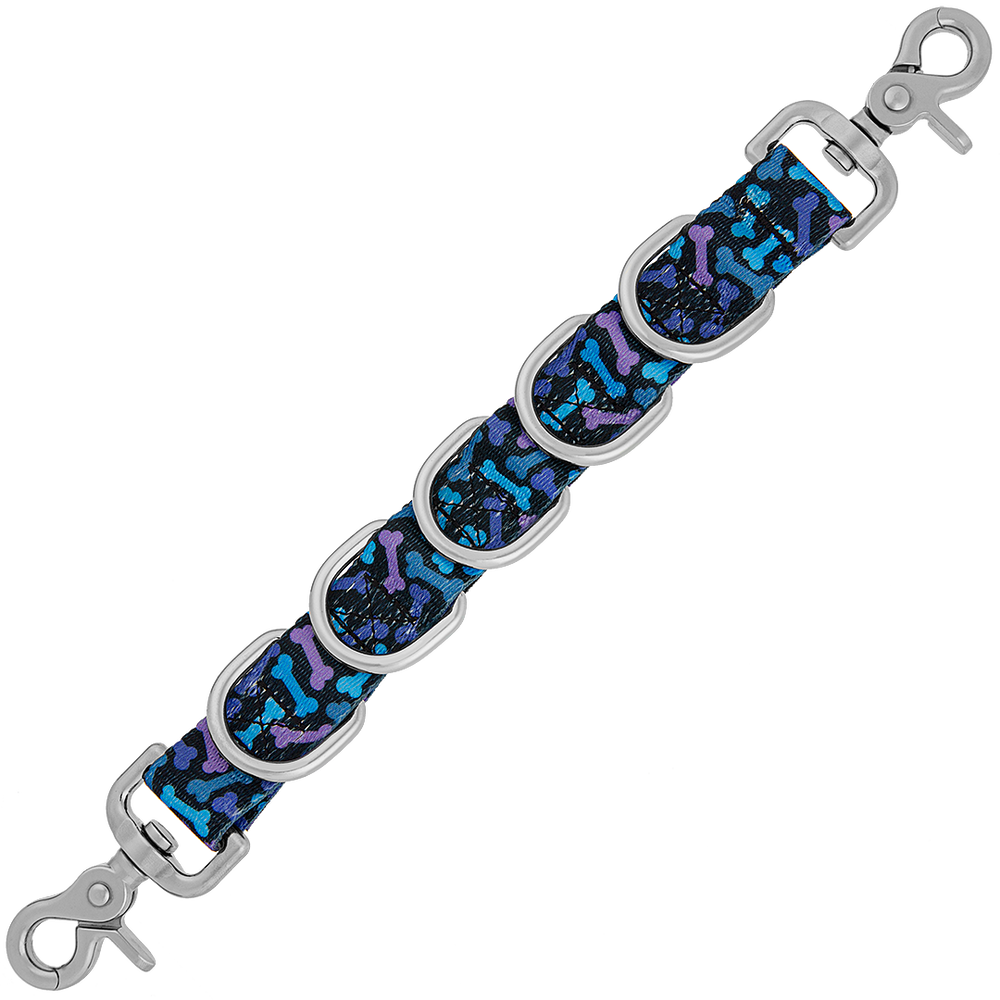 Extenders Colorful Bones Trigger Snap Single Sided by Groom Loop