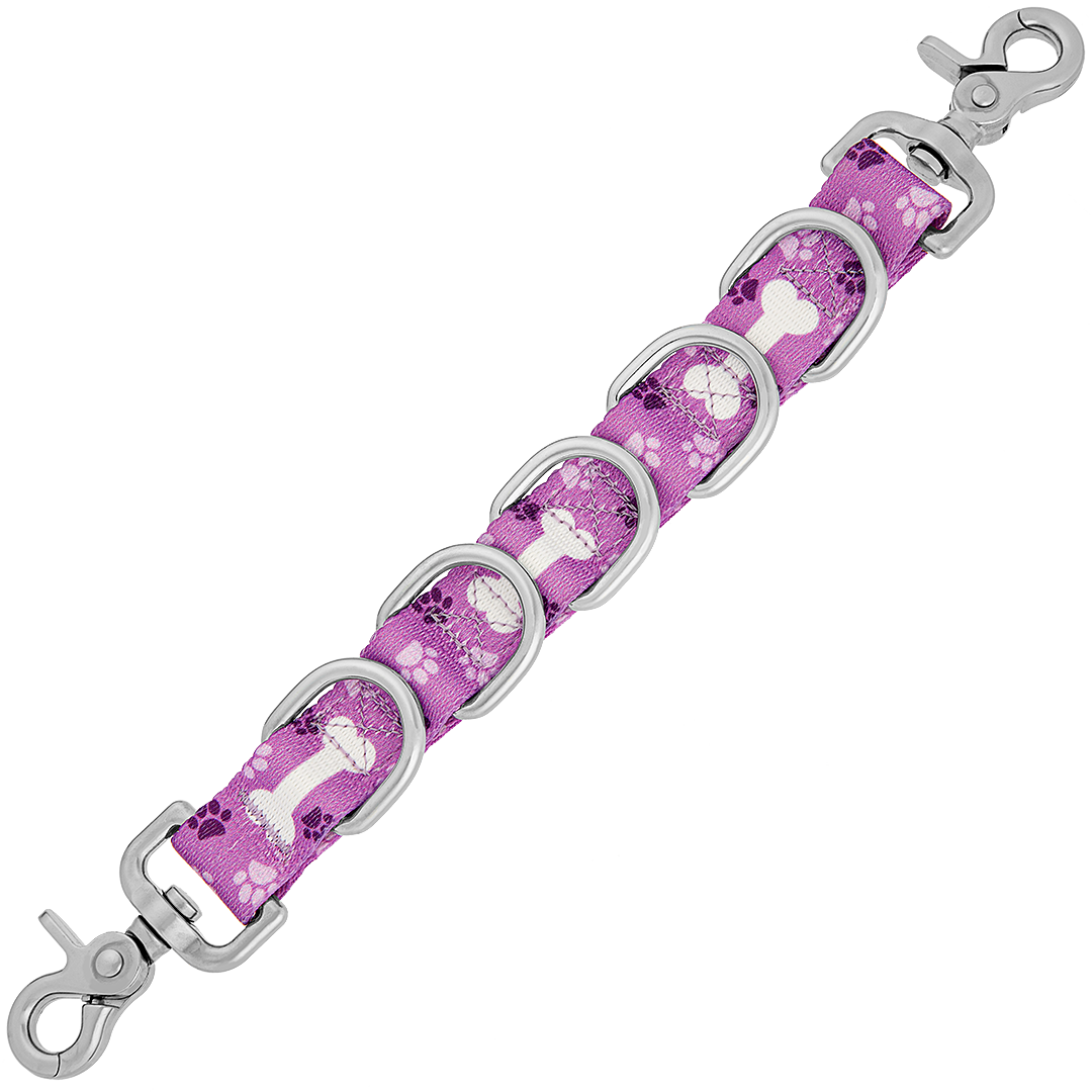 Extenders Purple Bone Trigger Snap Single Sided by Groom Loop