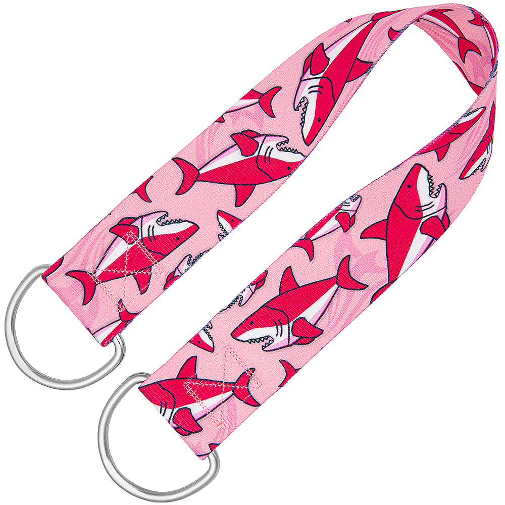 25" Belly Band Pink Shark by Groom Loop