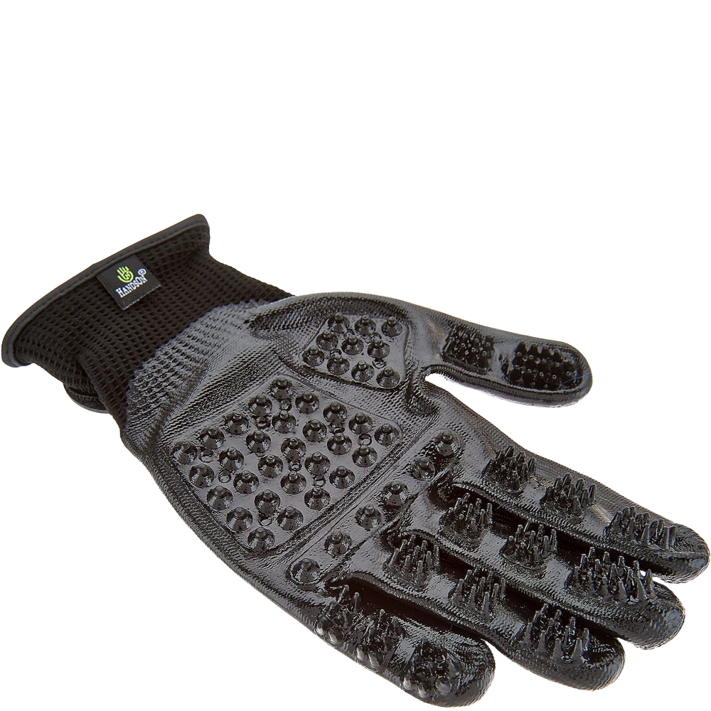 grooming handschuhe HandsOn Grooming Gloves XLarge Black
