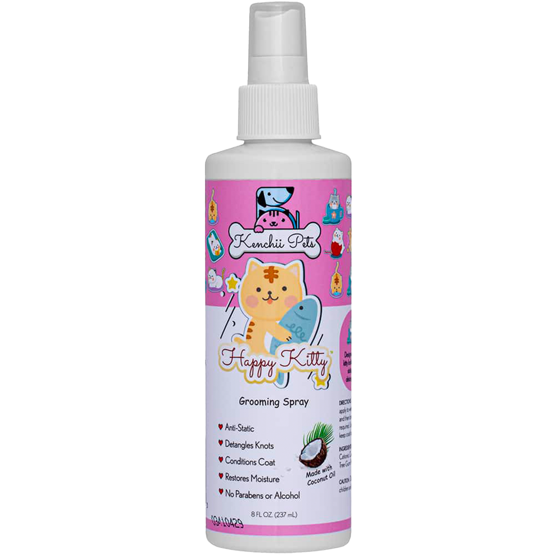 Happy Kitty Grooming Spray 8oz by Kenchii