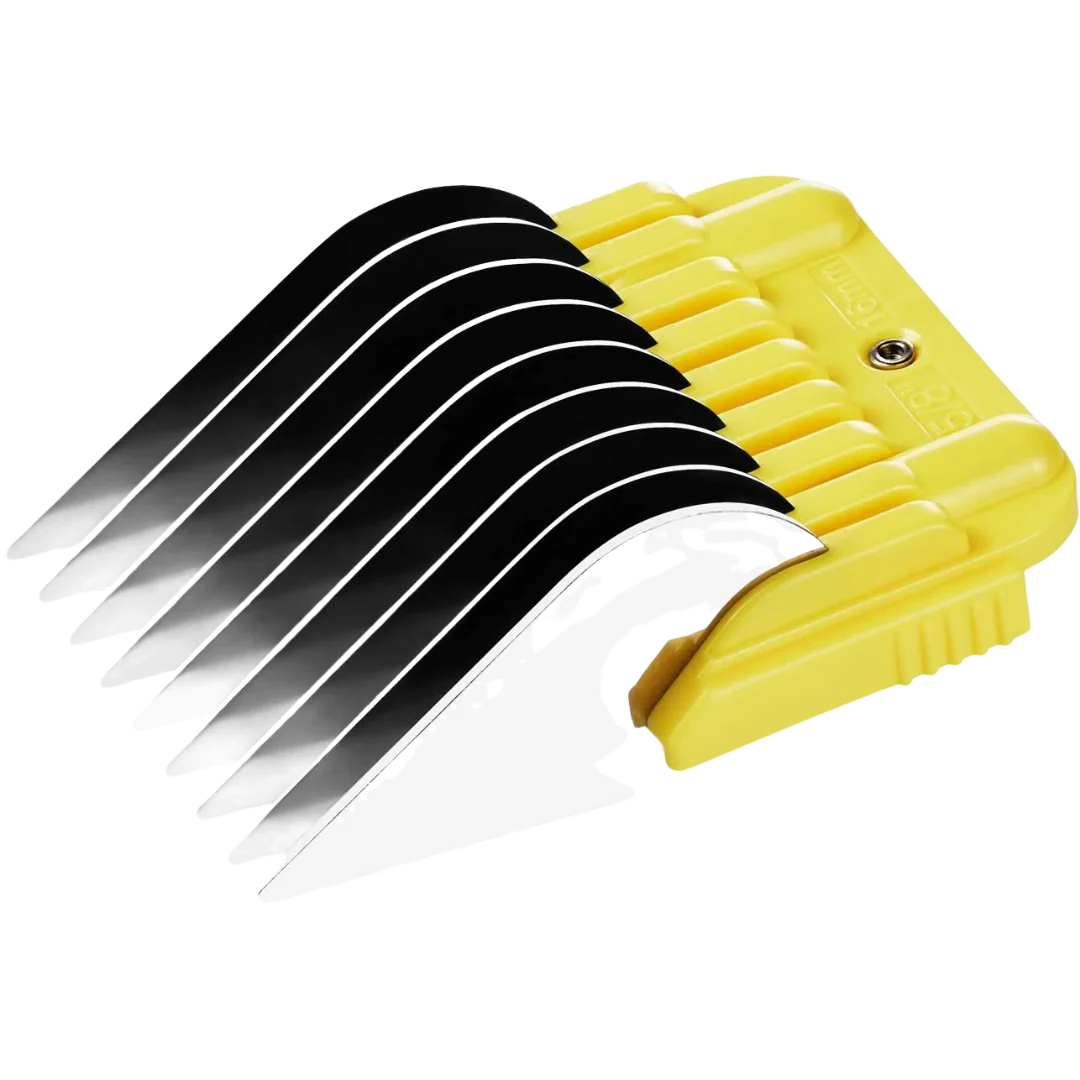 Snap-on Stainless Steel Comb 16mm by Heiniger