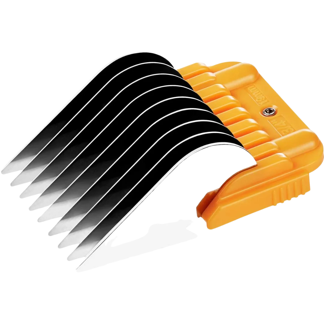 Snap-on Stainless Steel Comb 19mm by Heiniger