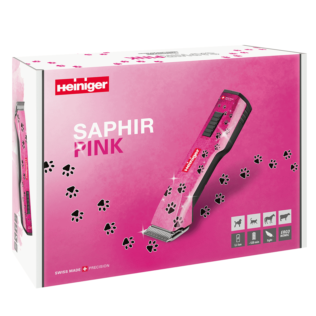 Saphir Pink Cardboard Box by Heiniger
