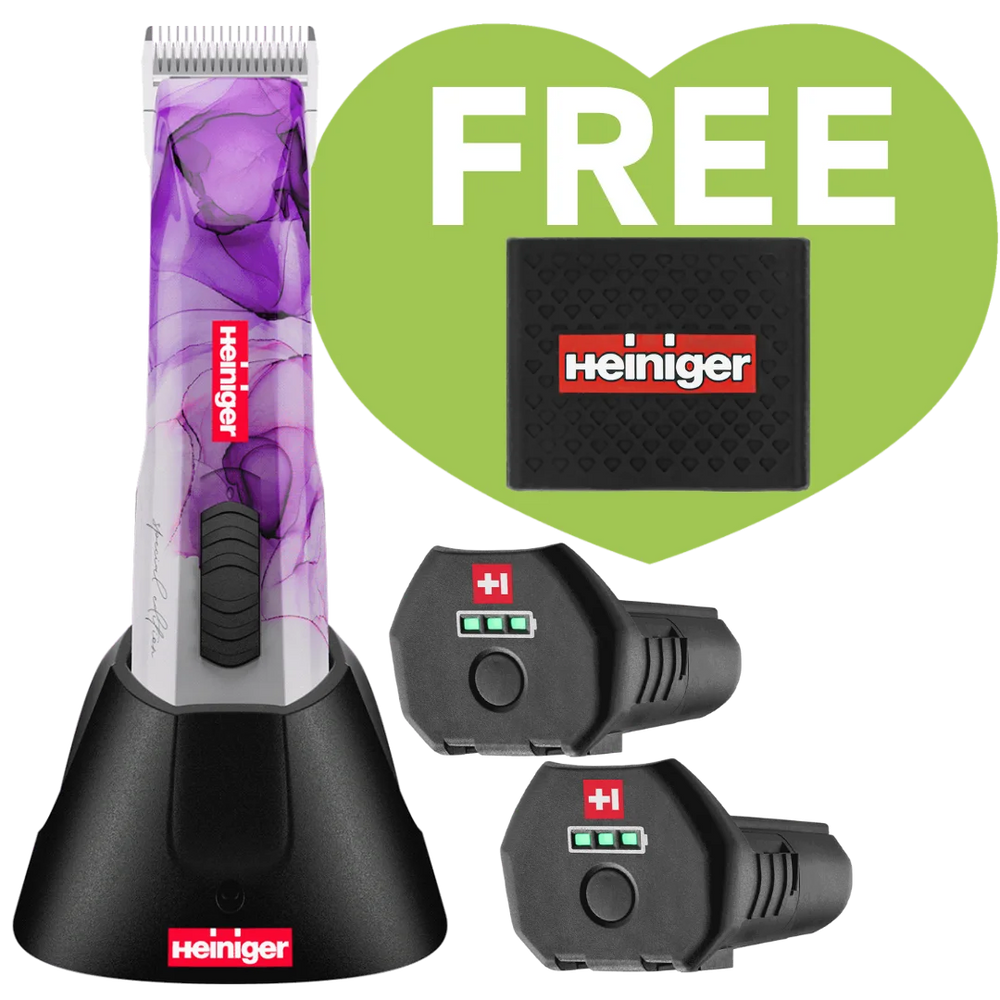 Opal Special Edition Cordless Clipper 2 Batteries with Free Clipper Grip by Heiniger