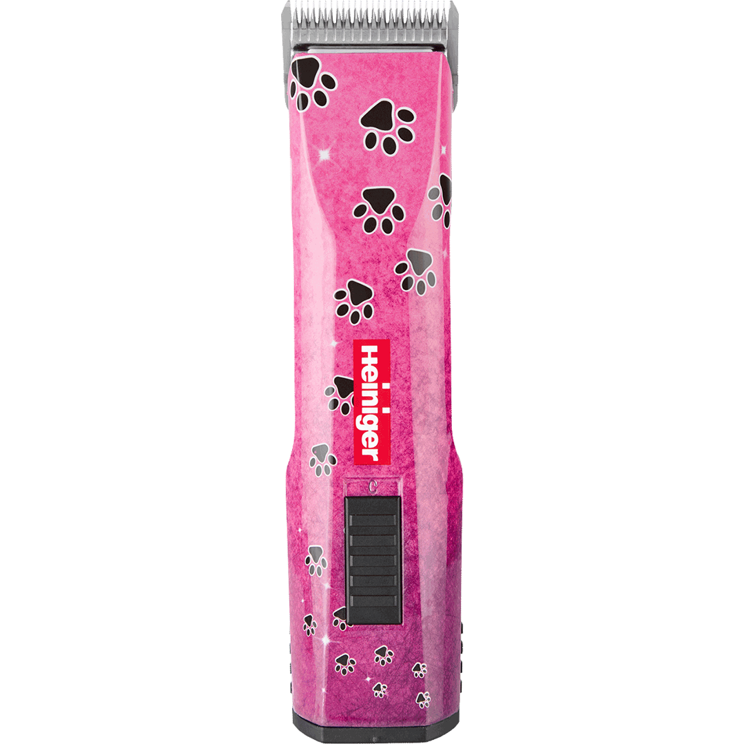 Heiniger Pink Paws Saphir Cordless Clipper