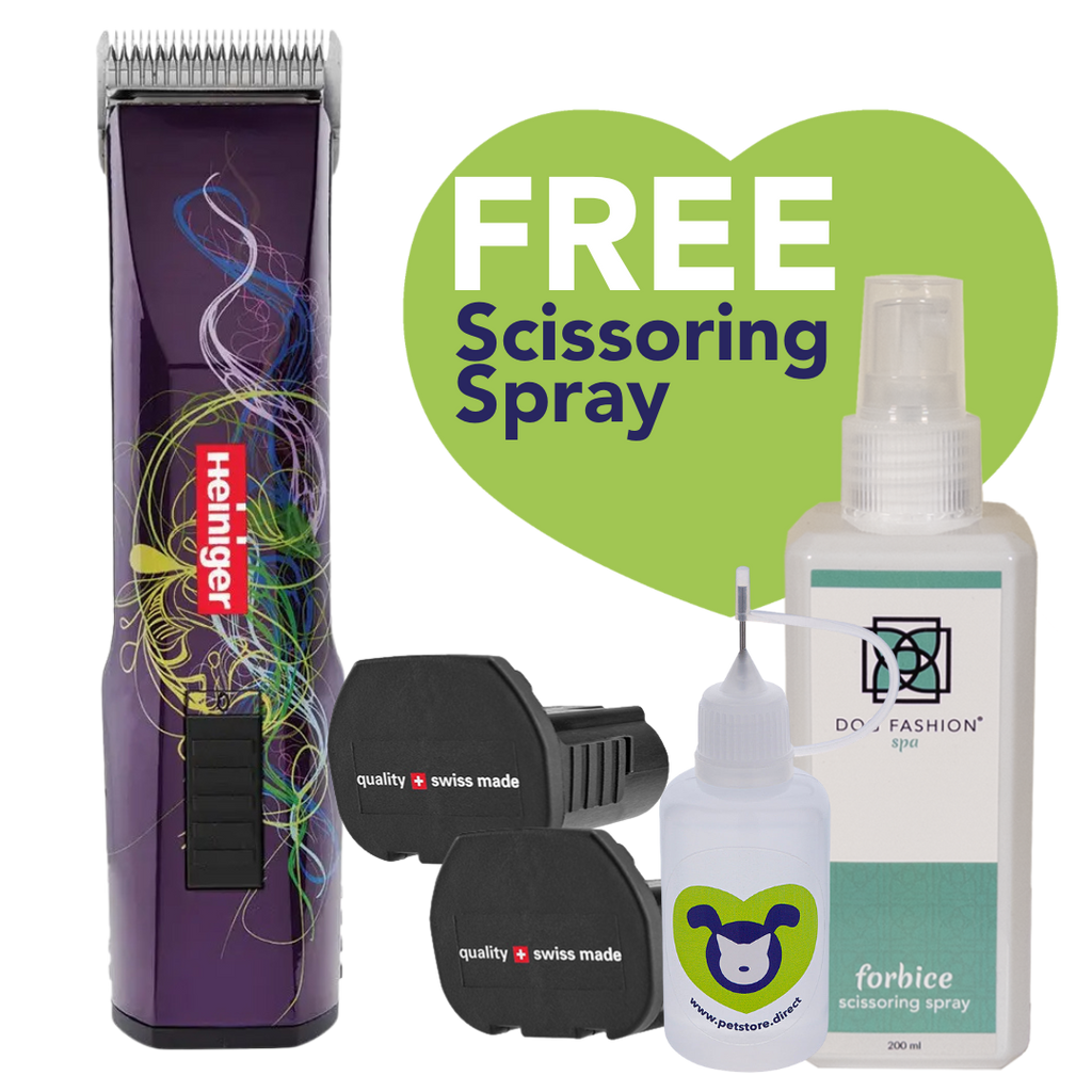 Purple Saphir Cordless Clipper Pet Store Direct