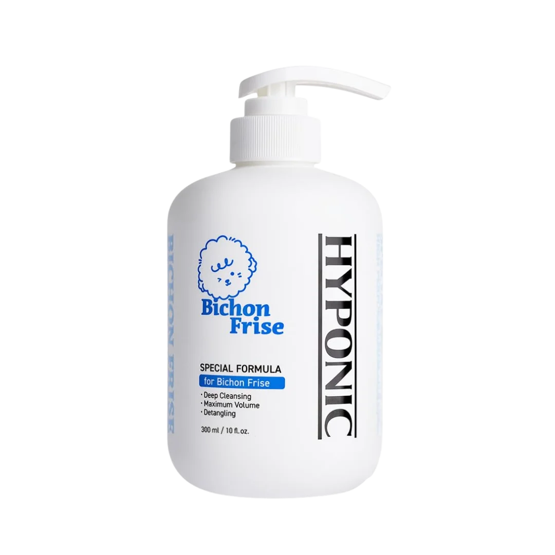 Dog Shampoo for Bichon Frise 300ml by Hyponic