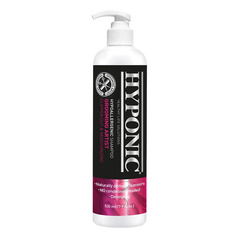 Grooming Artist Shampoo for dogs Clipper Cut & Moisturizing 530ml by Hyponic