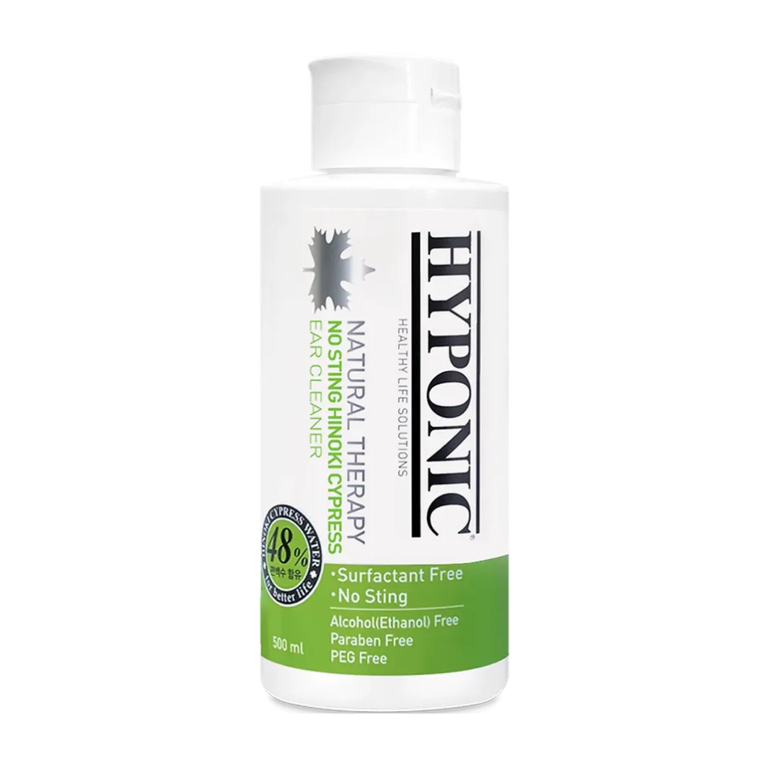 No Sting Hinoki Cypress Ear Cleaner for all dogs 500ml by Hyponic