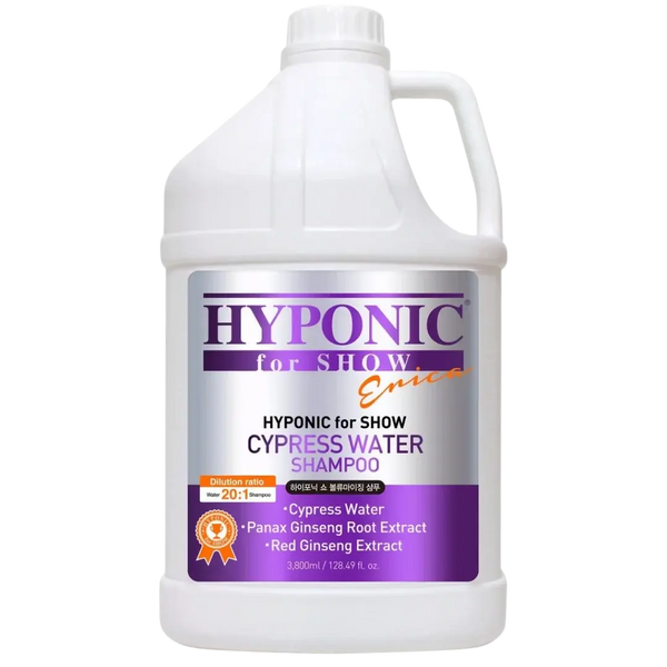 SHOW DOGS Cypress Water Shampoo for dogs volumizing 3.8L by Hyponic