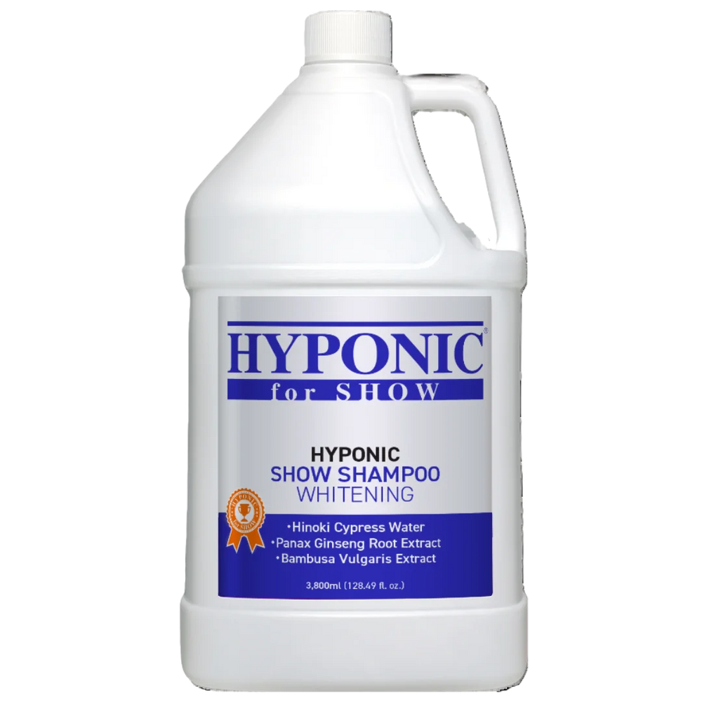 SHOW DOGS Cypress Water Shampoo for dogs Whitening 3.8L by Hyponic