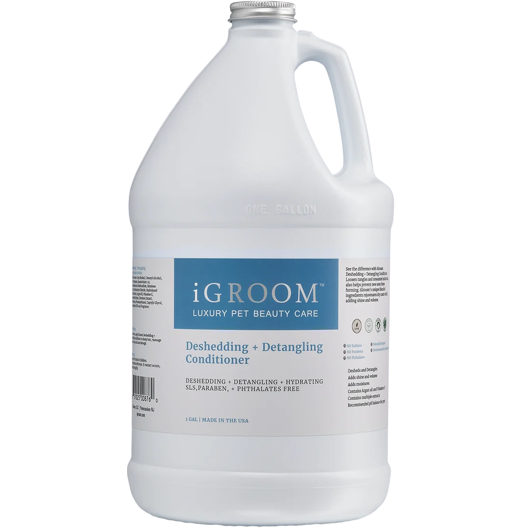 Deshedding and Detangling conditioner Gallon by iGroom