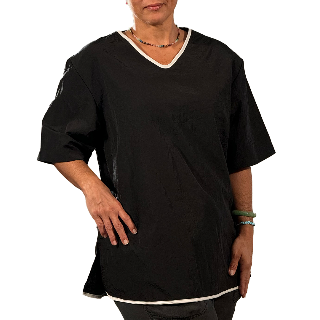 Black April Smock by Jim Jump