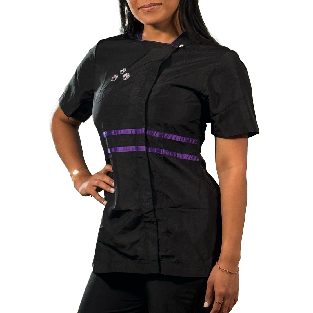 Purple Cross Over Jacket by Jim Jump - Main Image