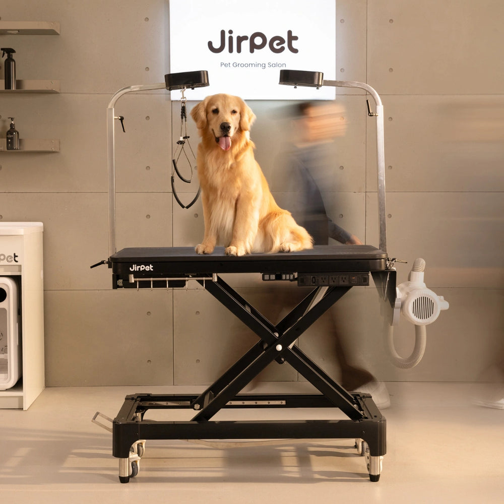 jirpet-atlas-electric-grooming-table-with-adjustable-height-led-arm