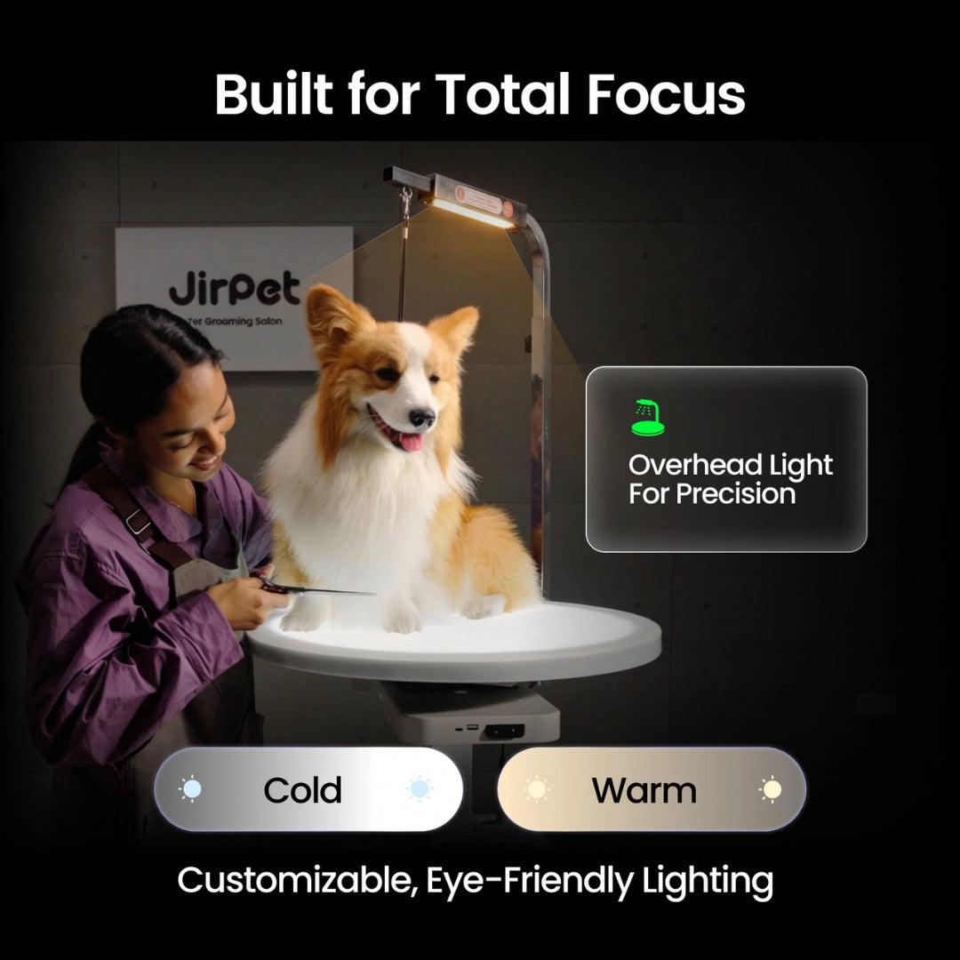 jirpet-radiant360-rotating-360-electric-grooming-table-with-led-light