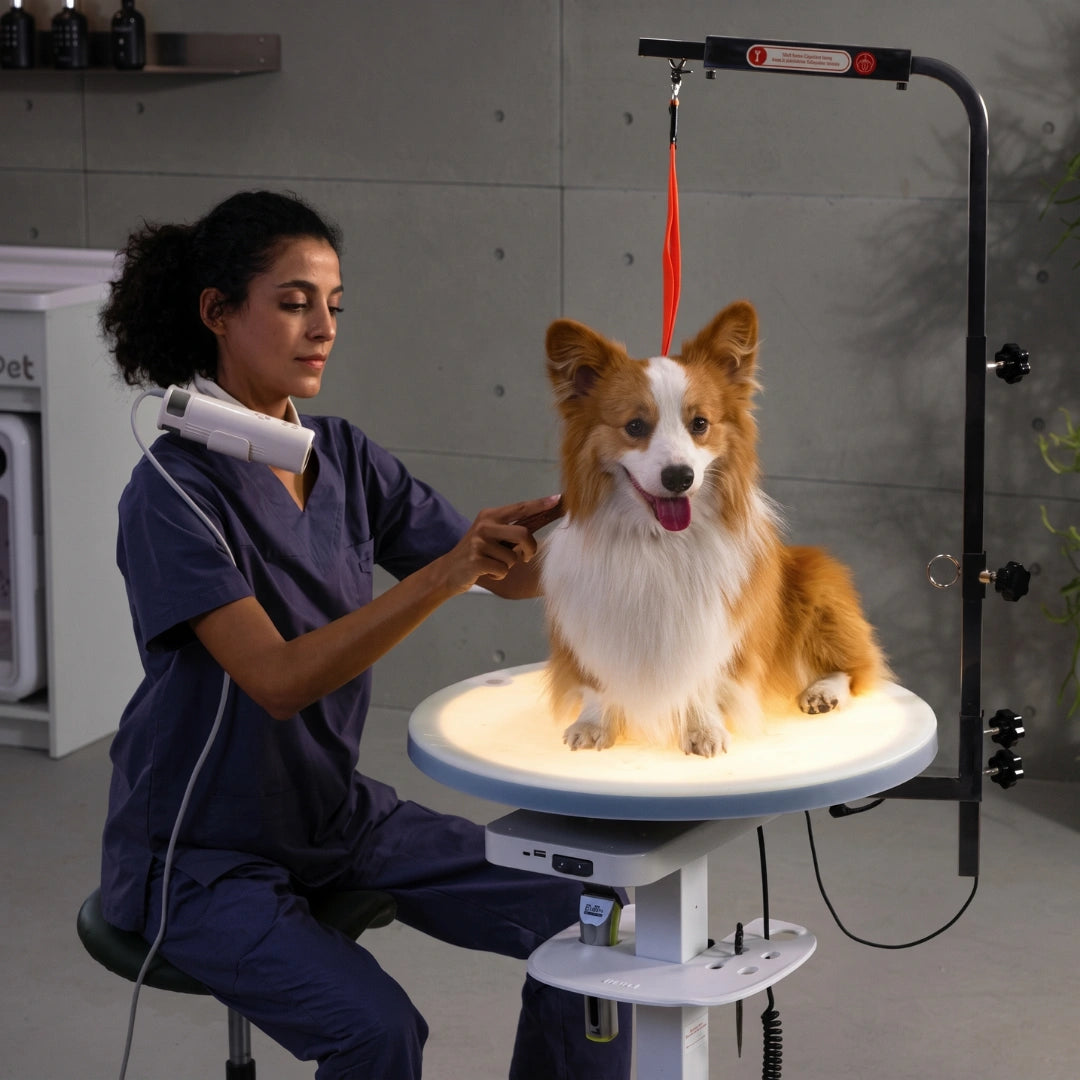 jirpet-radiant360-rotating-360-electric-grooming-table-with-led-light