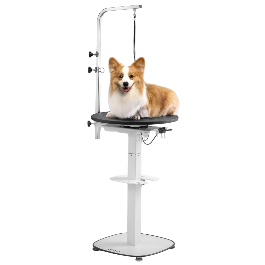  jirpet-rotique360-hydraulic-360-rotating-grooming-table-for-small-to-medium-pets