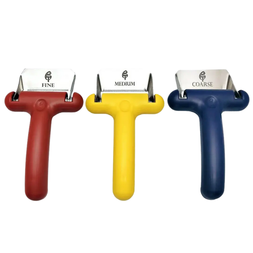 Coat Tender Set of 3 Blades Carding Tool by Jodi Murphy