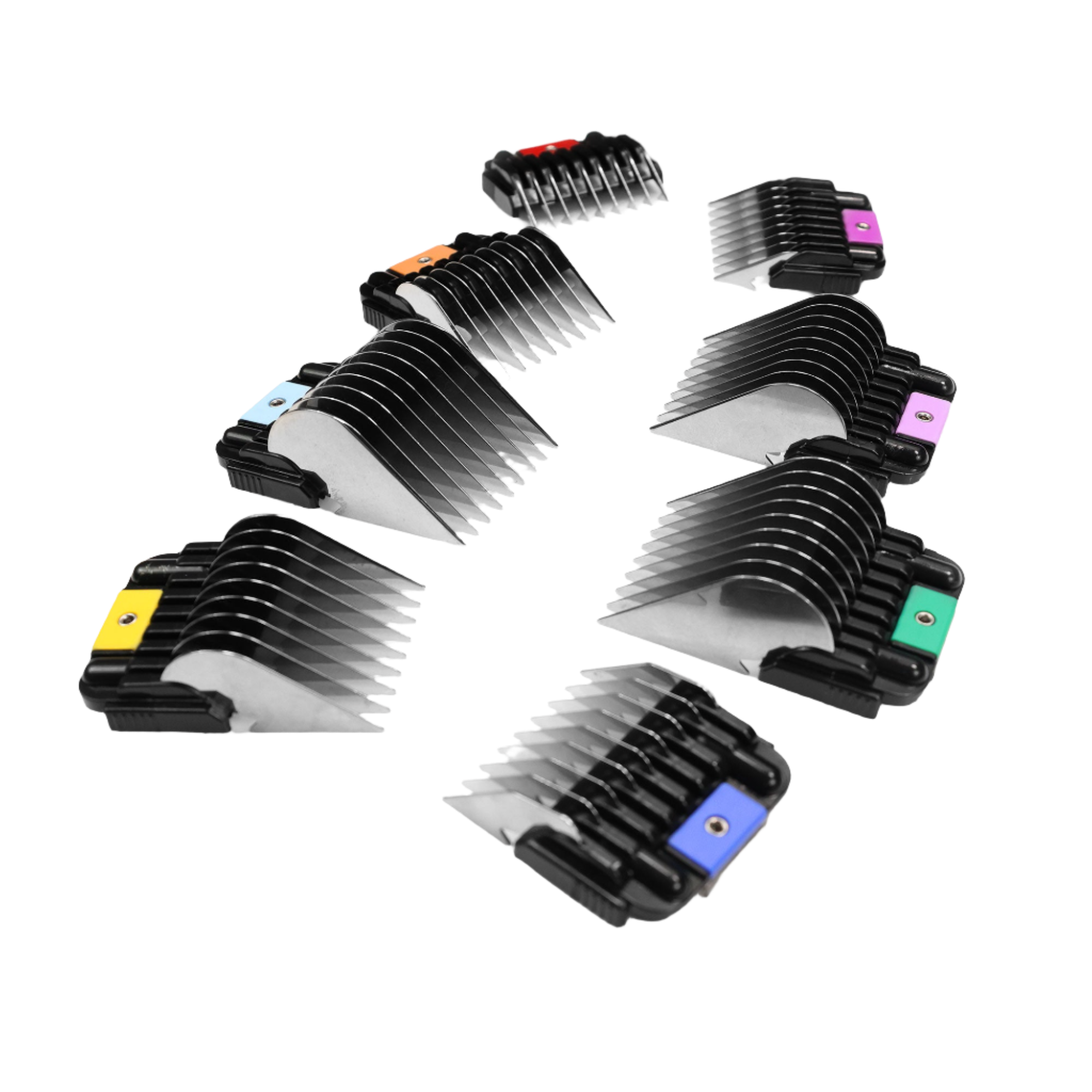 D Series/A Series 8 Piece Metal Comb Set by Joyzze