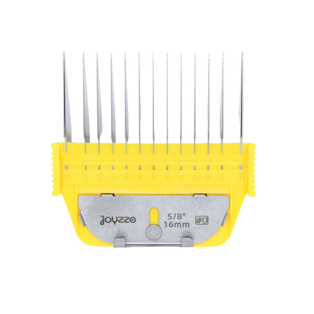 A Series Wide 16mm 5/8" Metal Comb by Joyzze