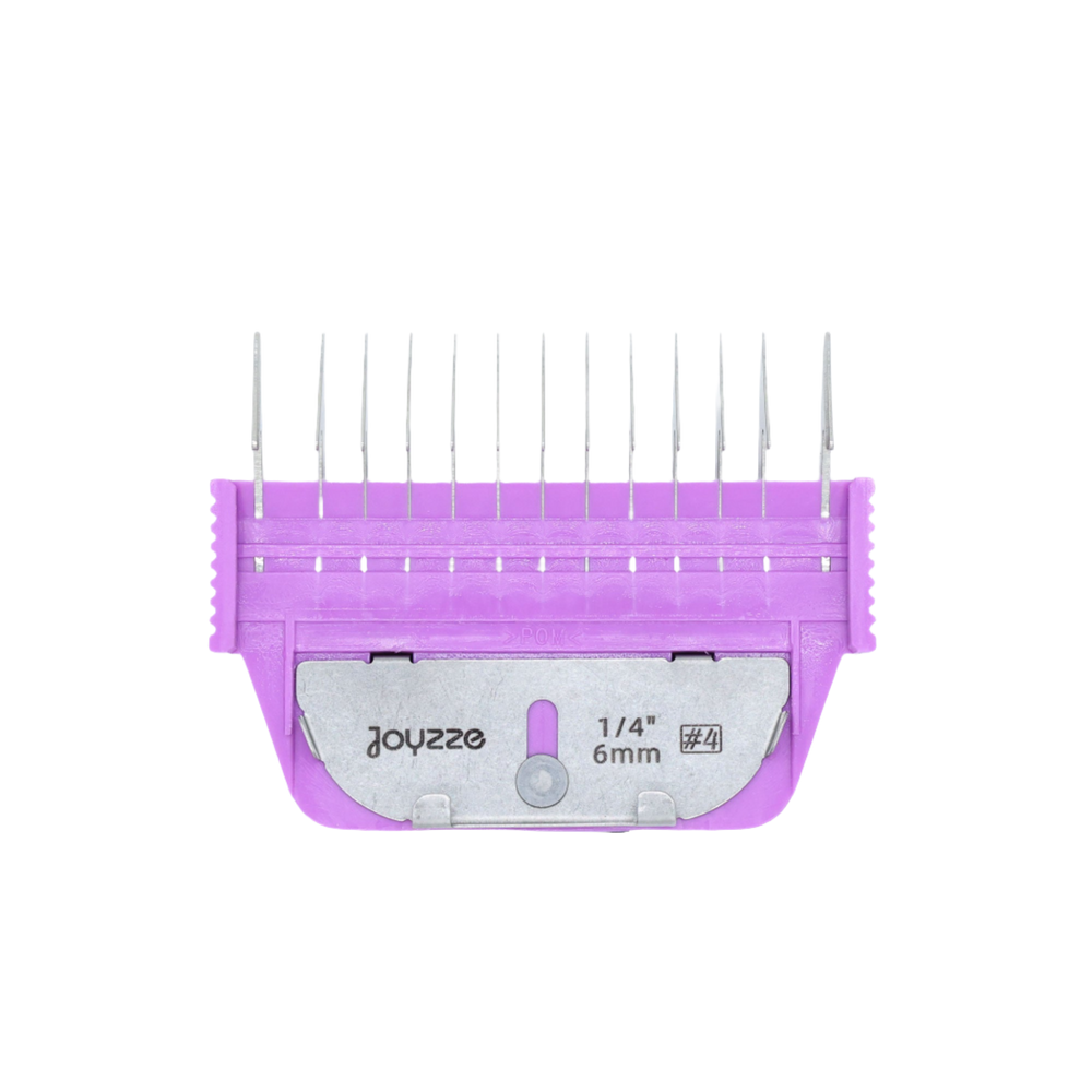 A Series Wide 6mm 1/4" Metal Comb by Joyzze
