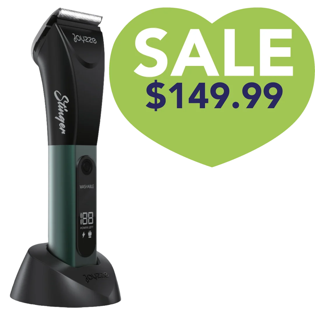 Stinger Green Water Resistant 5-in-1 Clipper by Joyzze