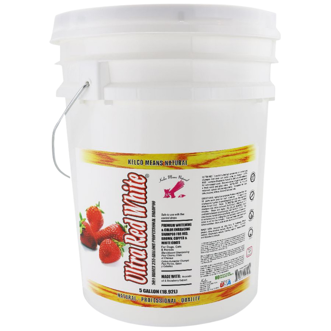 Ultra Red White 50:1 Shampoo 5 Gallons by Kelco