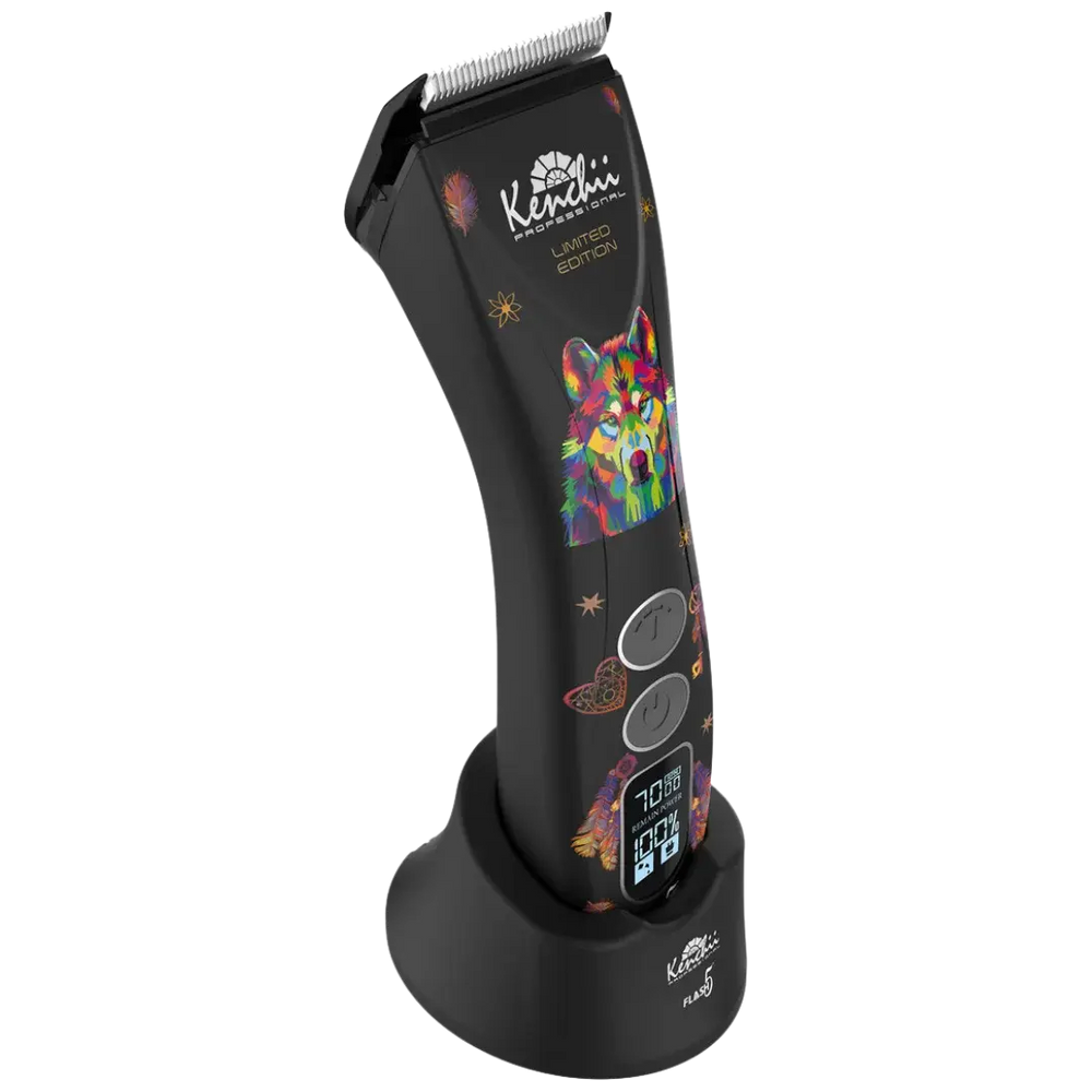Flash5 Wolf Matte Black 5-in-1 Cordless Clipper