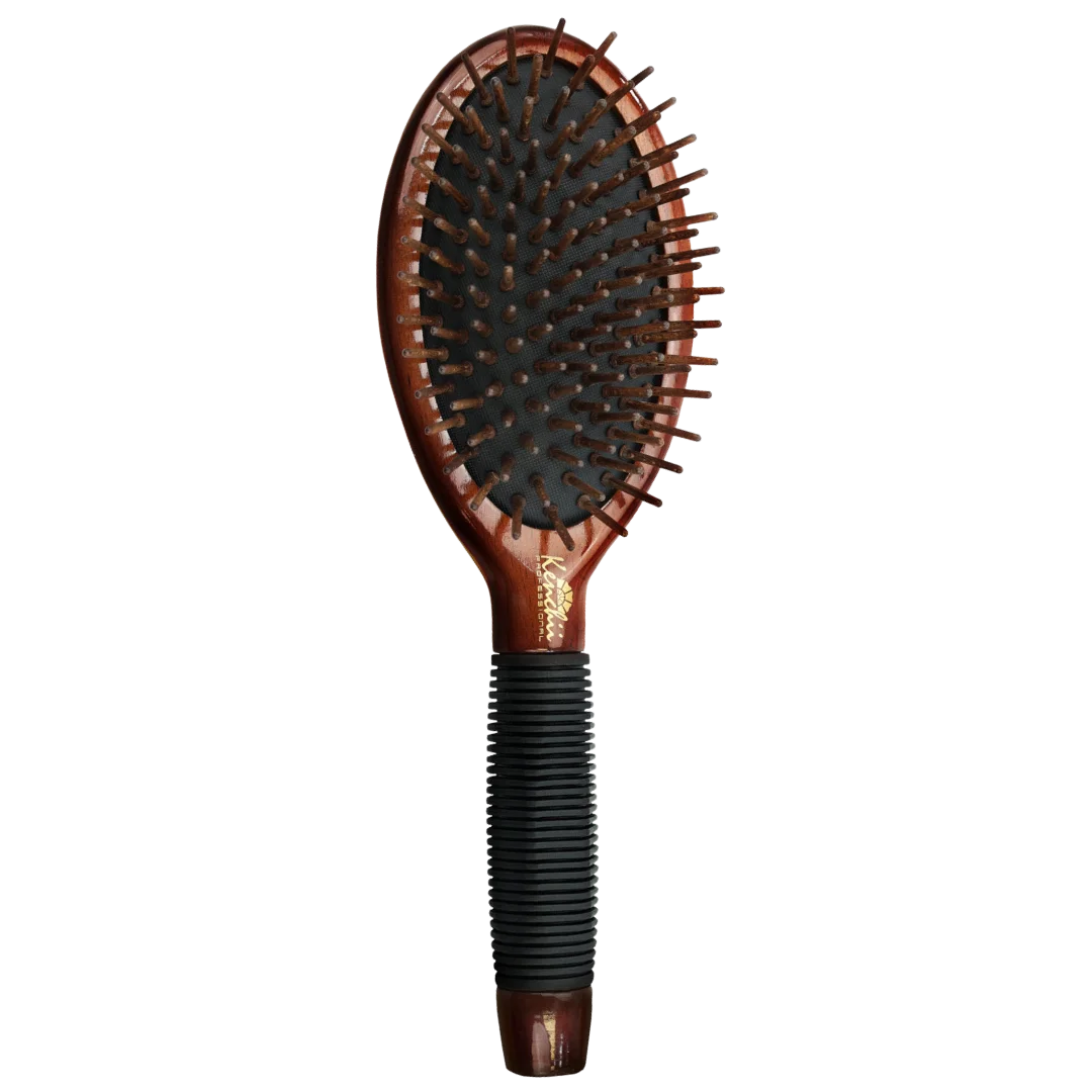 Large Wooden Pin Brush by Kenchii