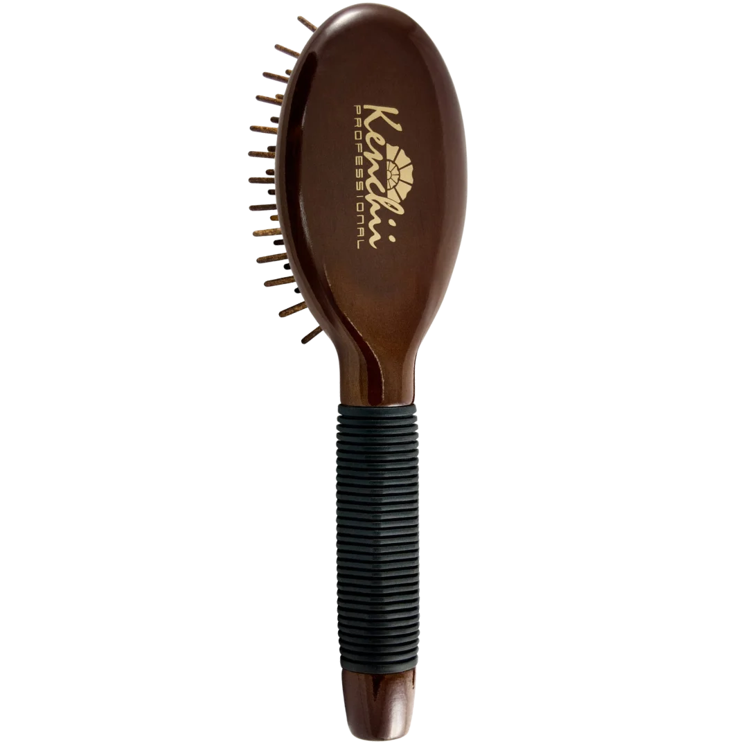 Large Wooden Pin Brush by Kenchii