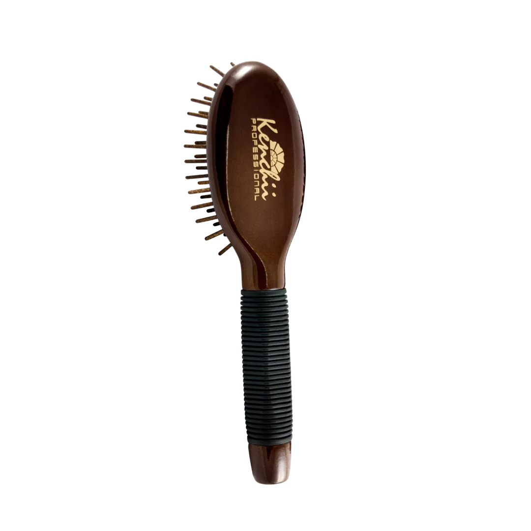 Small Wooden Pin Brush by Kenchii