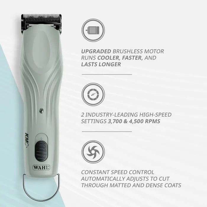 KMC+ 2 Speed Cordless Clipper Sage by Wahl