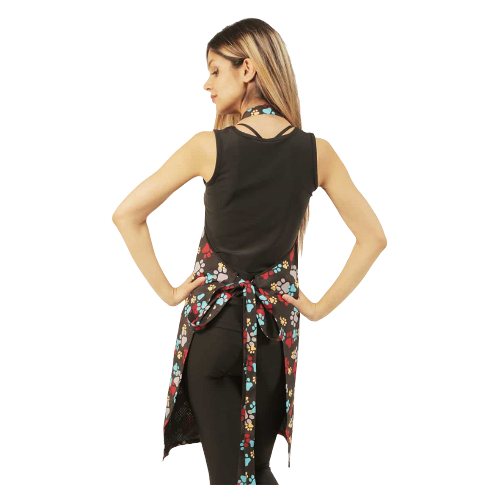 Paw Print Grooming Apron by Ladybird Line