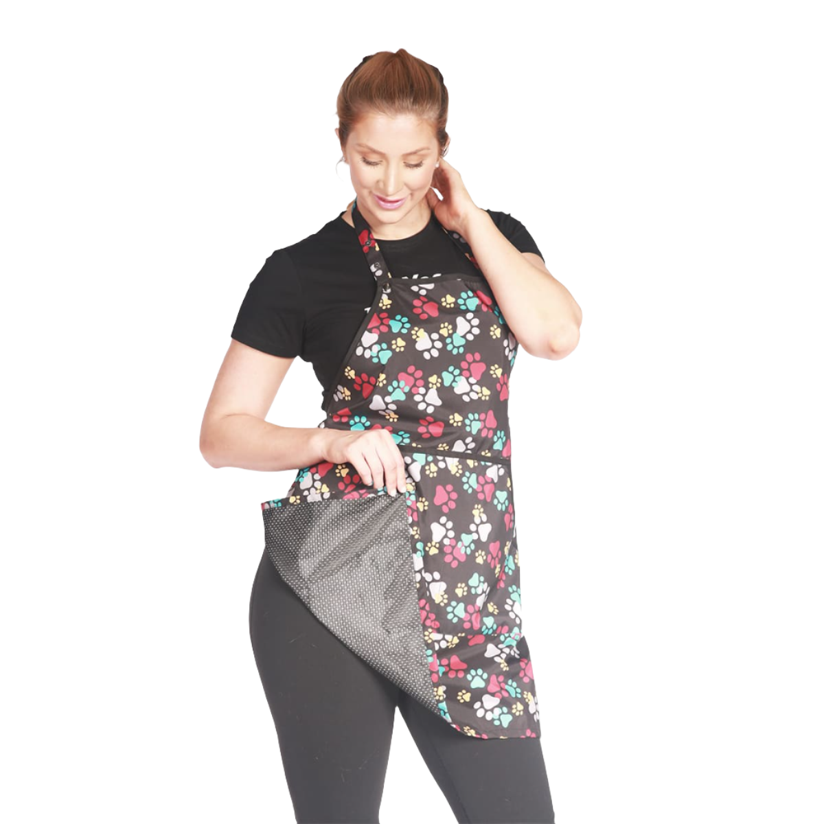 Paw Print Grooming Apron by Ladybird Line