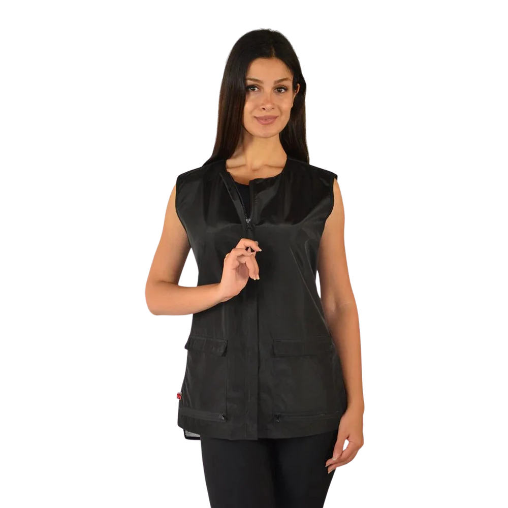 Ladies Waterproof Black Vest by Ladybird Line