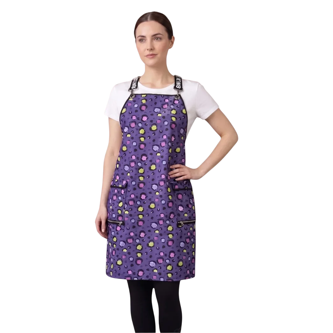 ladybird-line-lilac-mini-paw-print-waterproof-signature-strap-crossover-apron